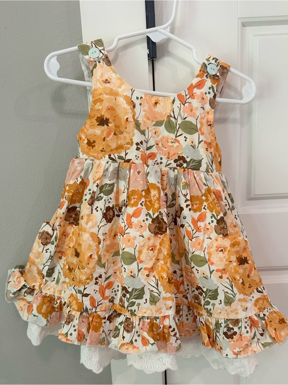 Sweet Honey Harvest Meadow Ruffle Dress